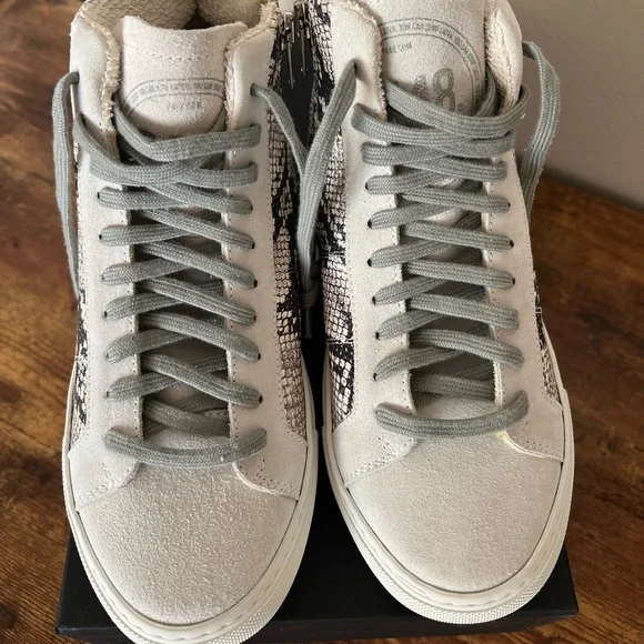 P448 high top size 7 EU37 silver star - Picture 2 of 9